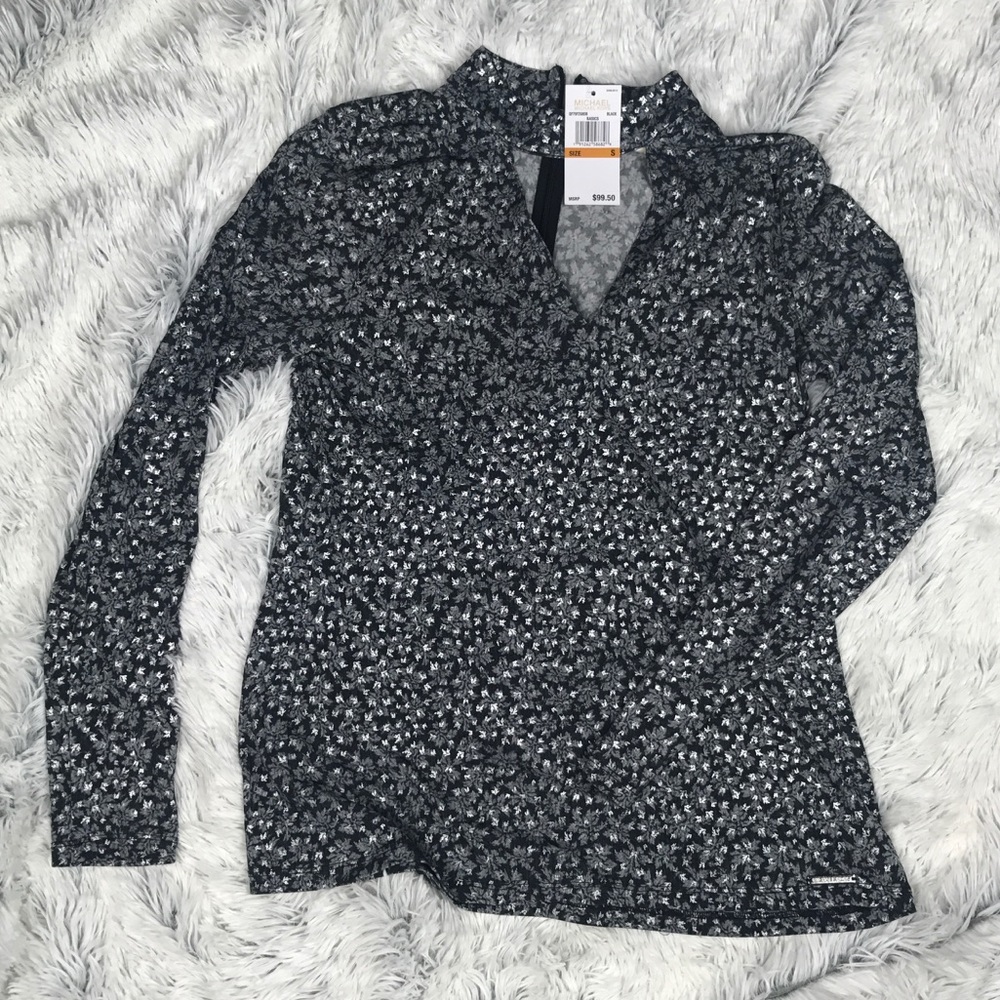 🆕 Michael Kors Long Sleeve Blouse